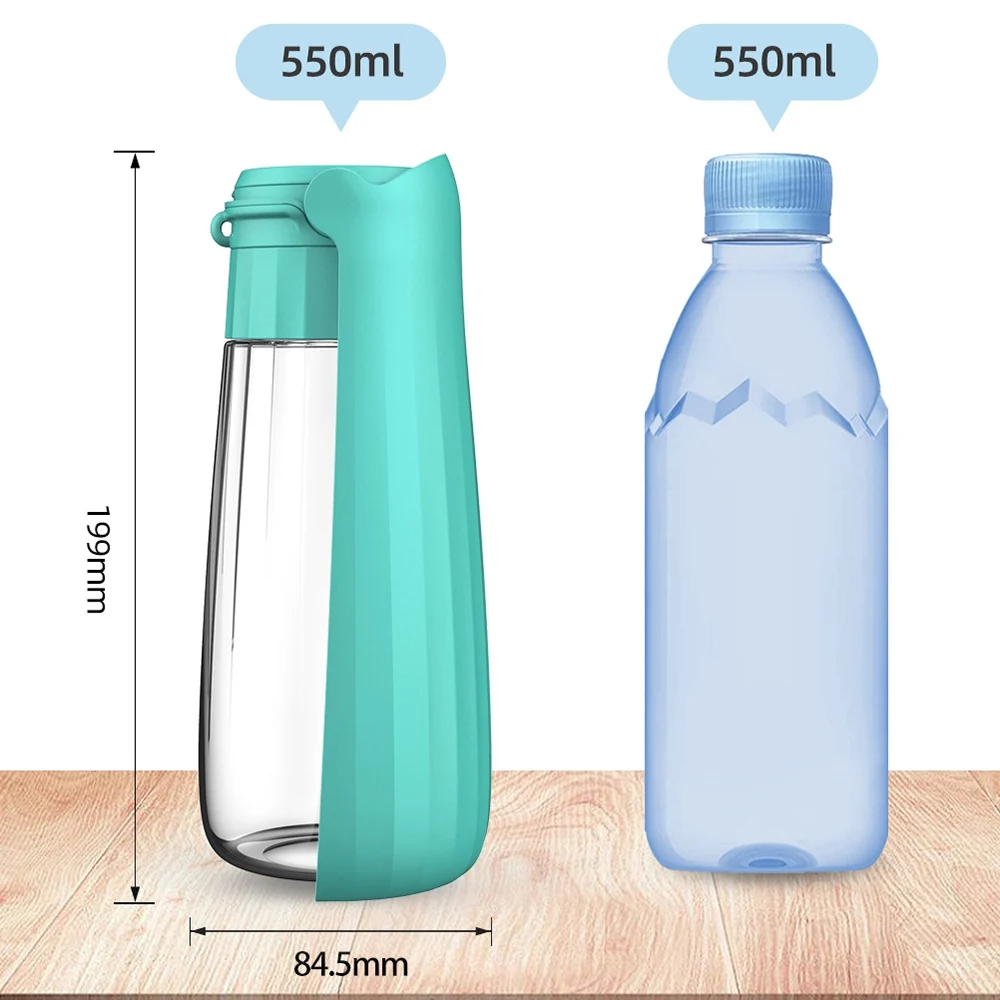 Outdoor Portable Dog Water Bottle For Small Large Dogs Cats Leak Proof High Capacity Pet Drinking Bowl Labrador Beagle Supplies