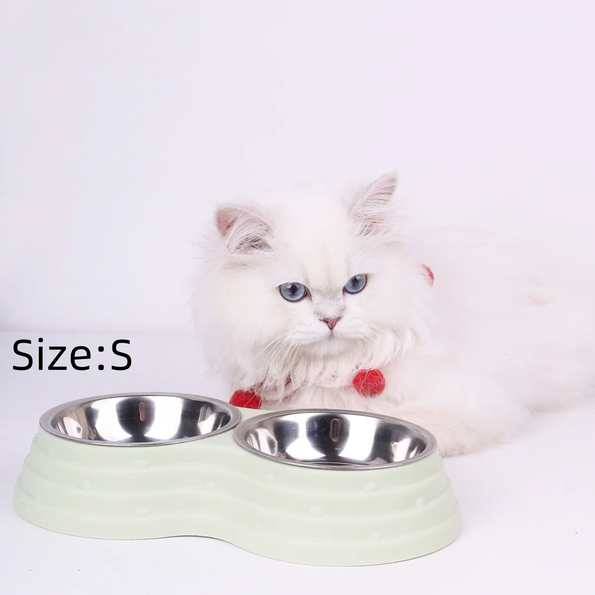 1PC Stainless Steel Pet Bowl For Dogs And Cats, Suitable For Small Dogs, Medium Dogs And Large Dogs