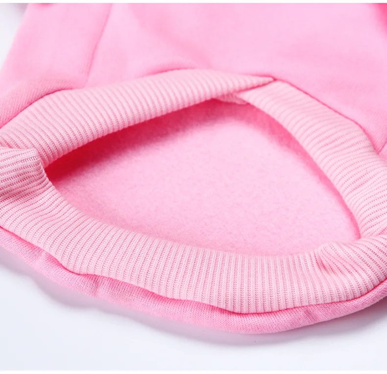 Autumn Winter Dog Clothes for Small Dogs Girls, Fleece Lined Dog Hoodies Sweater Puppy Sweatshirt Chihuahua Yorkie Apparel