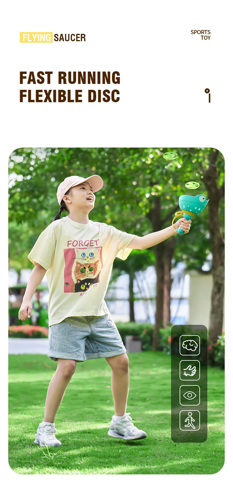 Puppy Flying Disc Launcher Frog Catches Toy Dog Doggy Outdoor Games Fly Disc Pull String Throw Catch Jump Toys for Pets