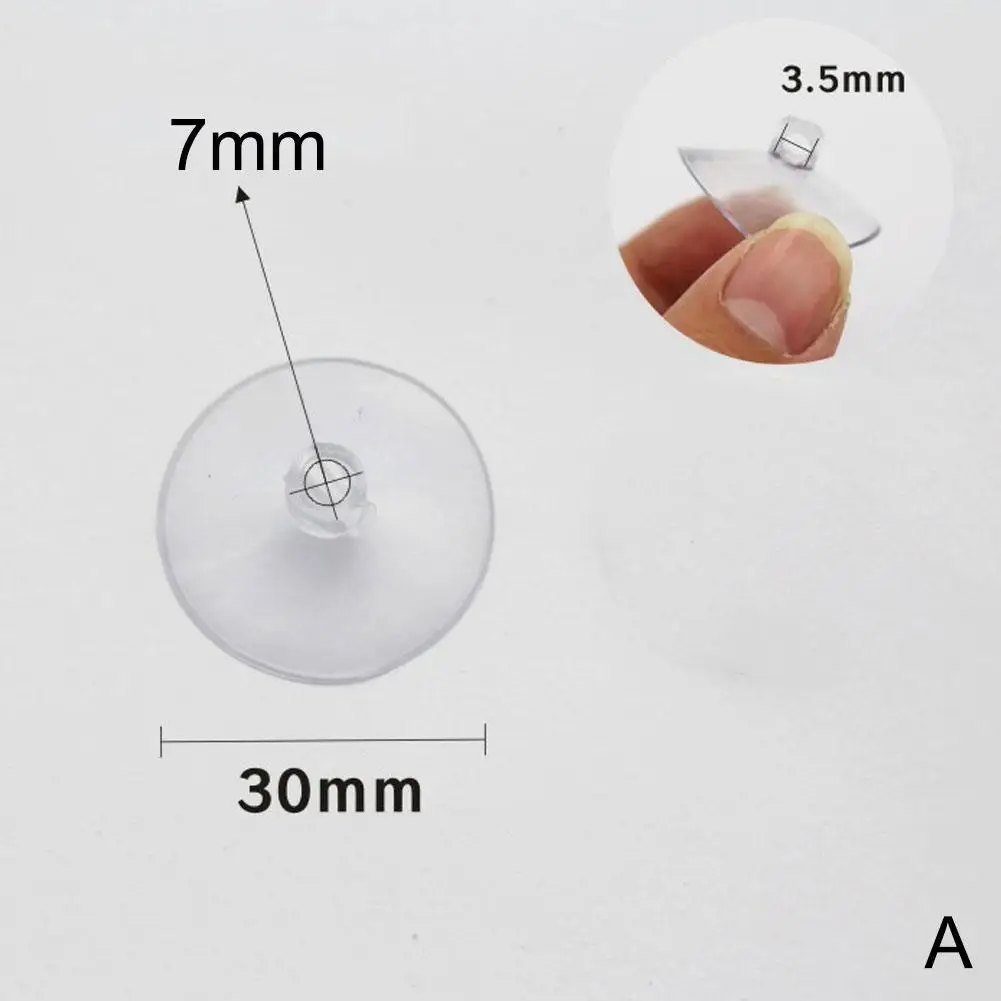 10-100pcs 3/4/5cm Aquarium Suction Cup Air Tube Holder Sucker For Fish Tank Pump Oxygen Air Tube Fixing Clip Accessories