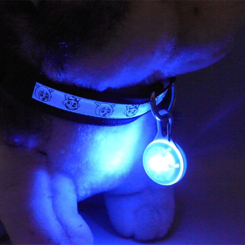 LED Luminous Collar Adjustable Glowing Dog Collar USB Rechargea Flashing Anti-Lost/Avoid Car Accident Collar Dogs Pet Products