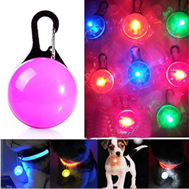 LED Luminous Collar Adjustable Glowing Dog Collar USB Rechargea Flashing Anti-Lost/Avoid Car Accident Collar Dogs Pet Products