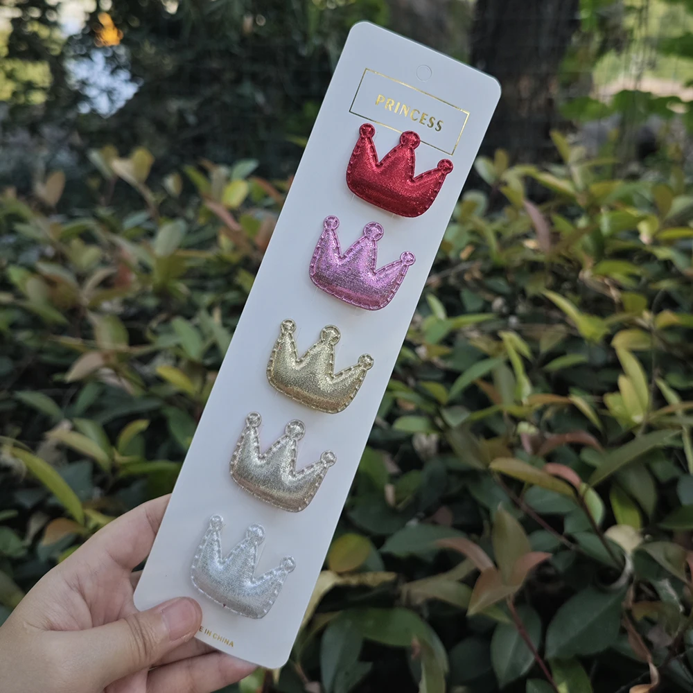 10 Pieces Dog Hair Clips Cute Candy Color Pet Hairpin 10 Different Styles Crown Barrettes For Small Dogs Puppy Hair Accessories