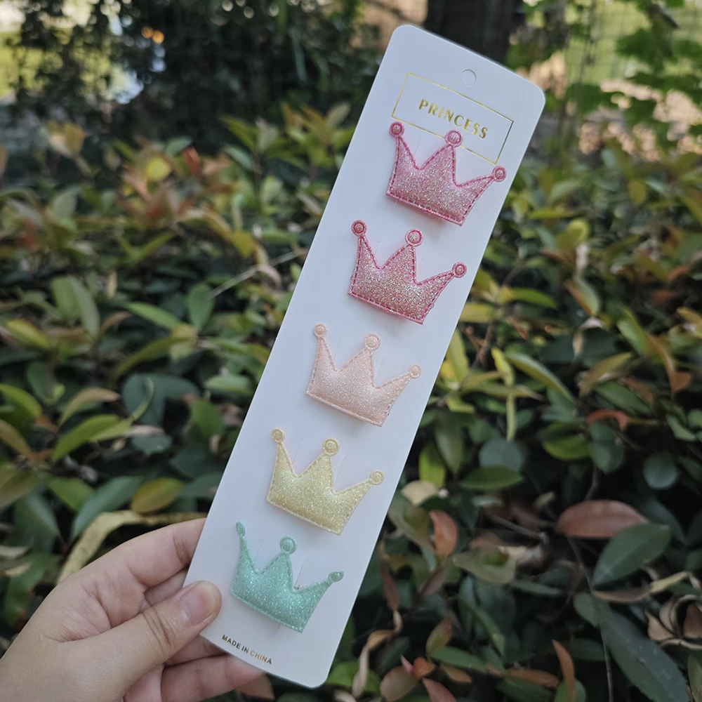 10 Pieces Dog Hair Clips Cute Candy Color Pet Hairpin 10 Different Styles Crown Barrettes For Small Dogs Puppy Hair Accessories