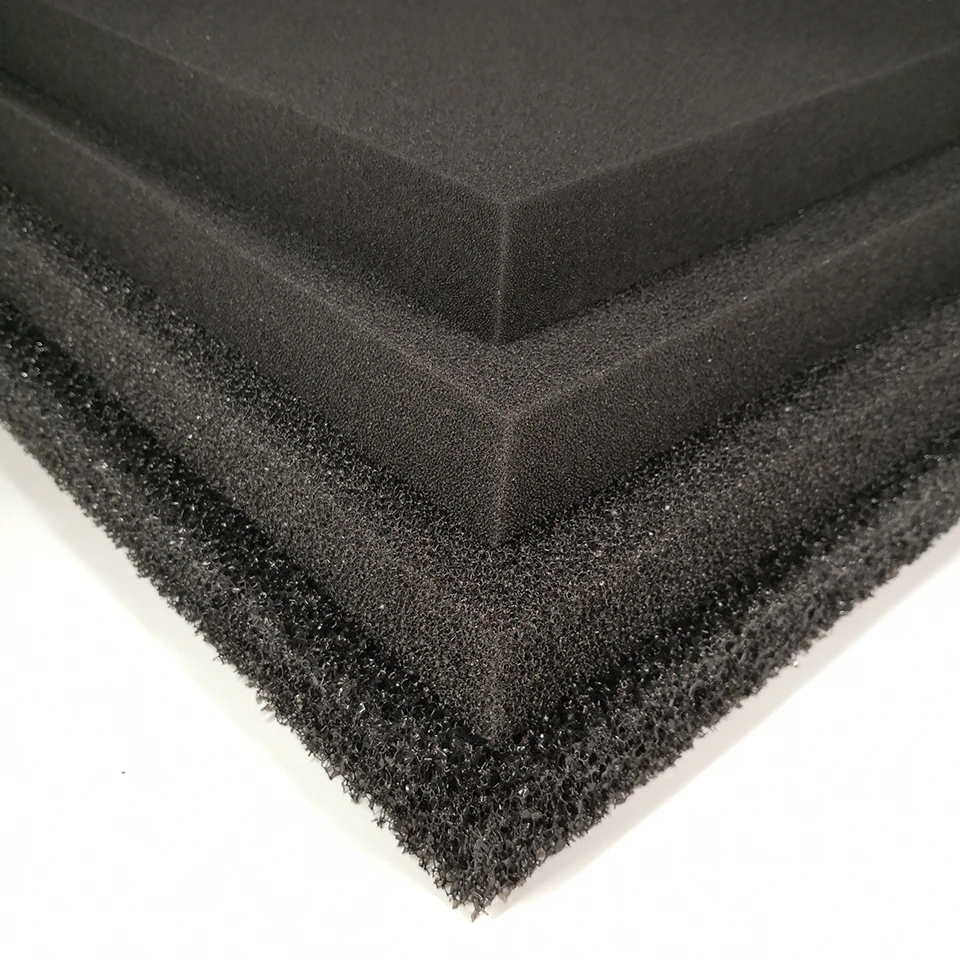 Aquarium Accessories Biochemical Cotton Filter Fish Tank Pond Foam Sponge Filter Black 15 25 35 50PPI Used For Aquariums