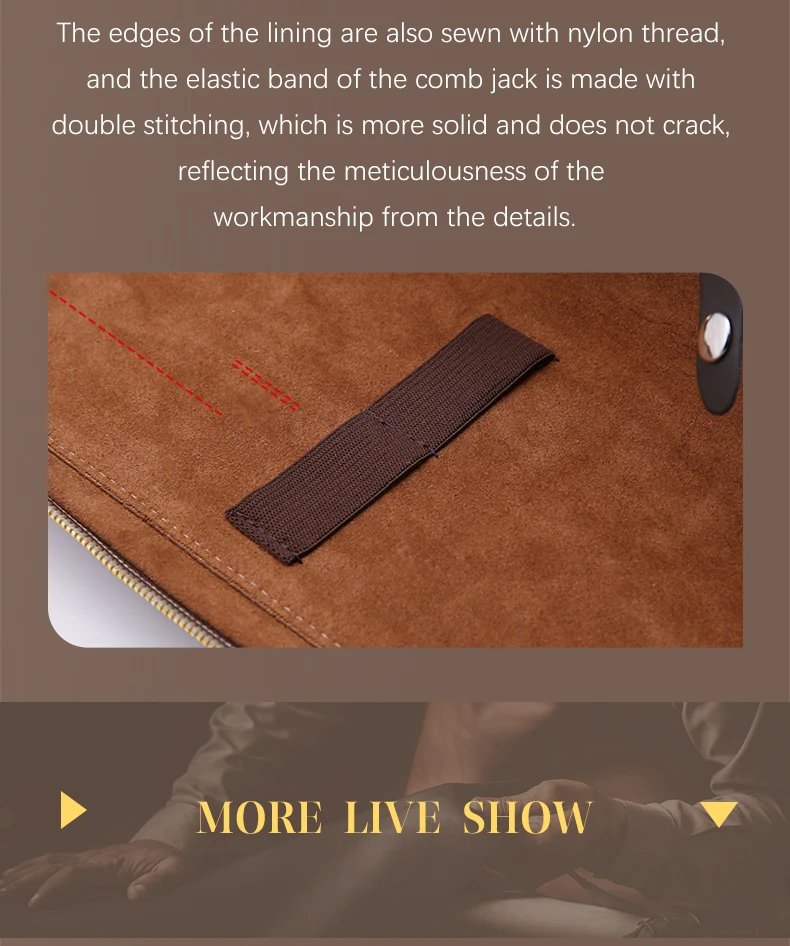 Fenice Fashionable 2/5/6/10 Pet Grooming and Hairdressing Scissors Universal Bag Portable and Durable Tool Leather Storage