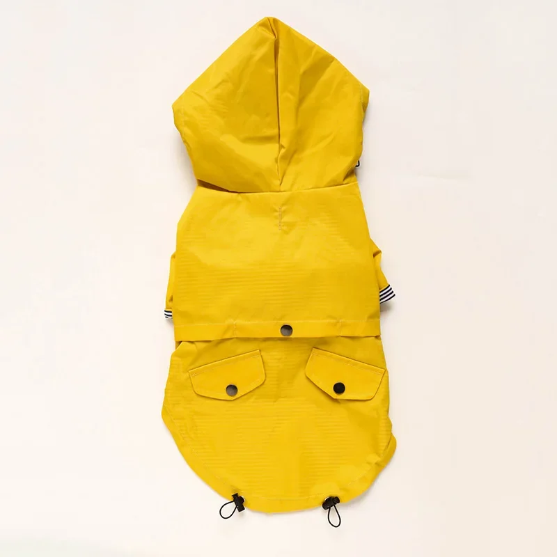 Fashion French Bulldog Pet Rain Coat for Small Medium Dogs Waterproof Puppy Dog Clothes Pug Corgi Pitbull Mascotas Raincoat