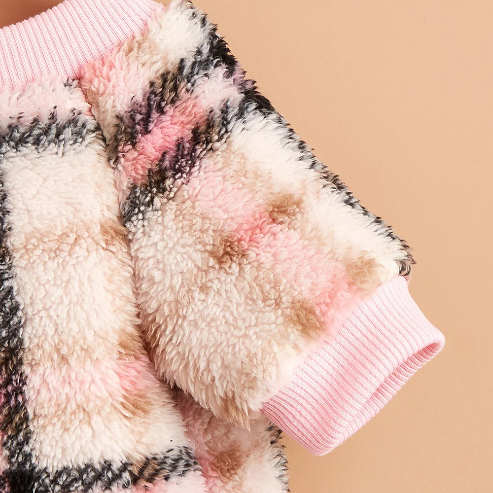 Totems Print Puppy Dog Sweater for Small Dogs Winter Warm Pet Hoodie Clothes Poodle Schnauzer Bichon Pullovers Mascotas Clothing
