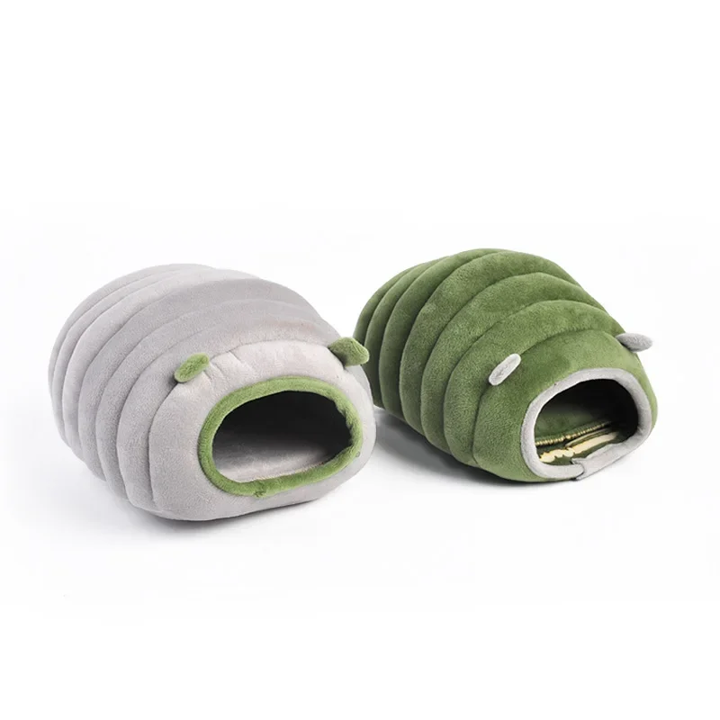 Hamster House Guinea Pig Cage Hamster Cotton House Small Animal Nest Winter Warm Pet Bed For Rodent/Guinea Pig/Rat/Hedgehog