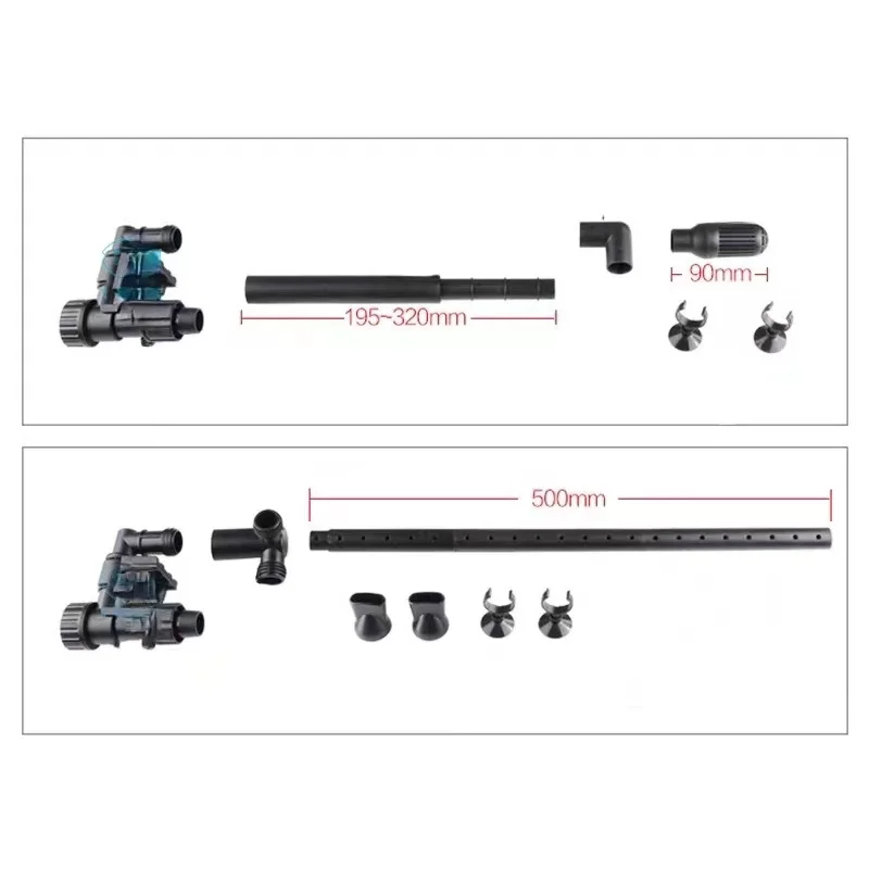 SUNSUN HW-3000 External Filter Barrel Accessories Water Inlet And Outlet Pipe Fish Tank Filter Water Pipe Rain Pipe