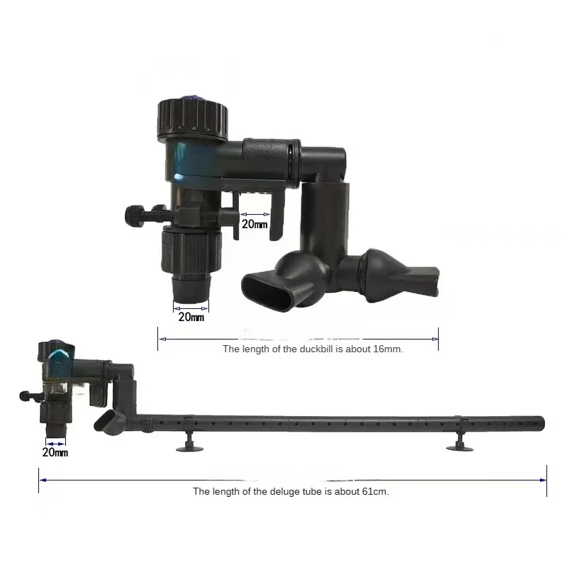 SUNSUN HW-3000 External Filter Barrel Accessories Water Inlet And Outlet Pipe Fish Tank Filter Water Pipe Rain Pipe