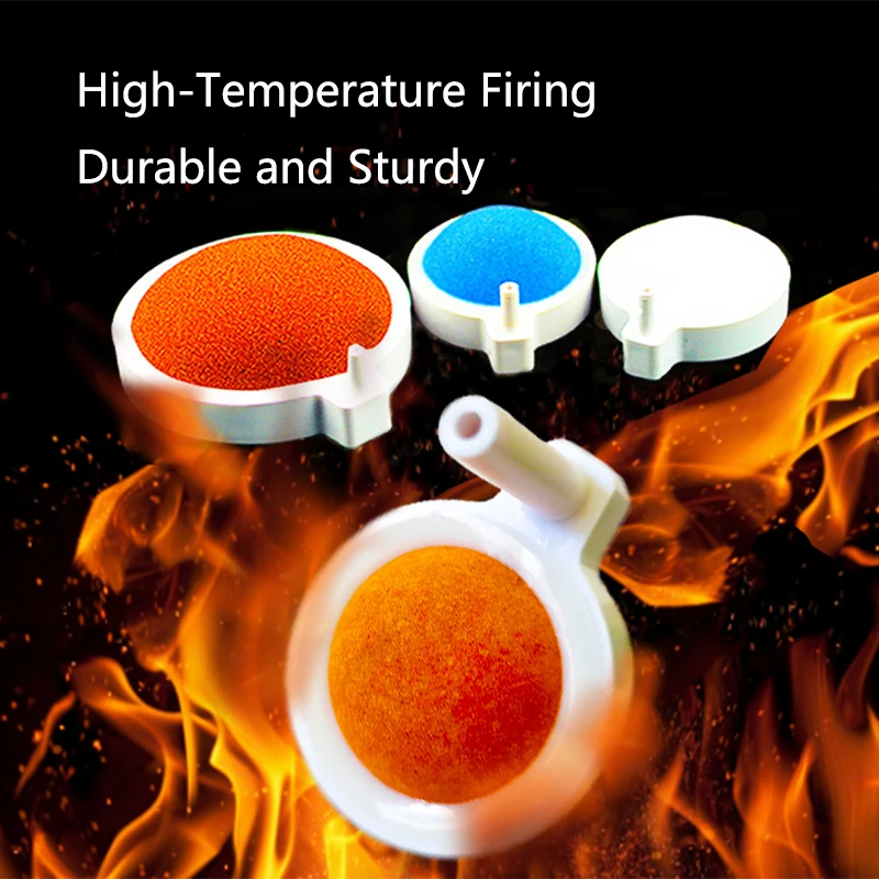 1Pcs 35/50/80mm Fish Tank Aquarium Air Stone Oxygen Aerator Increasing Air Bubble Pond Pump Hydroponic Oxygen Accessories Great