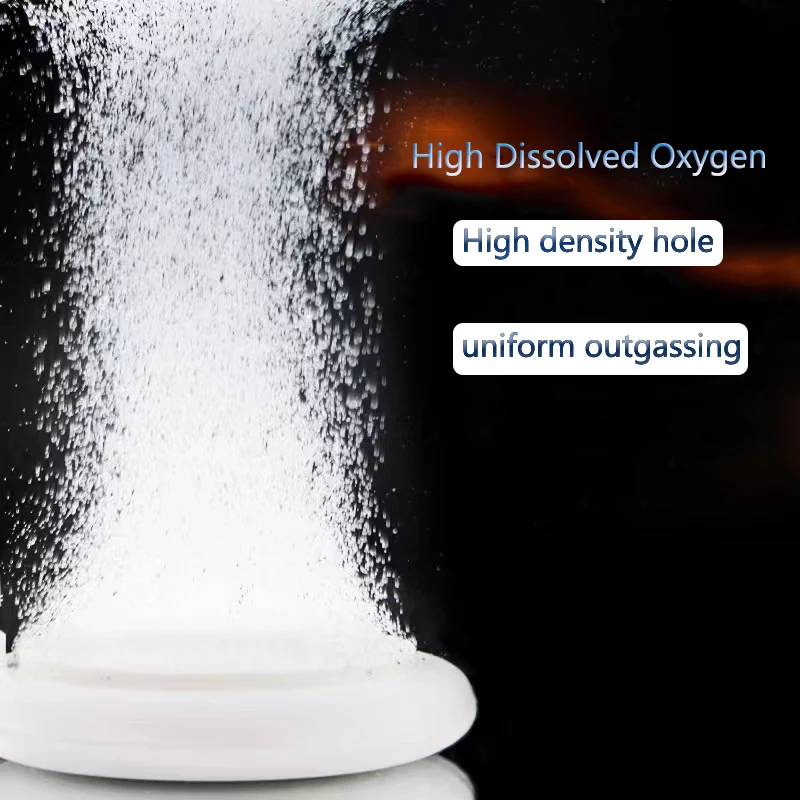 1Pcs 35/50/80mm Fish Tank Aquarium Air Stone Oxygen Aerator Increasing Air Bubble Pond Pump Hydroponic Oxygen Accessories Great