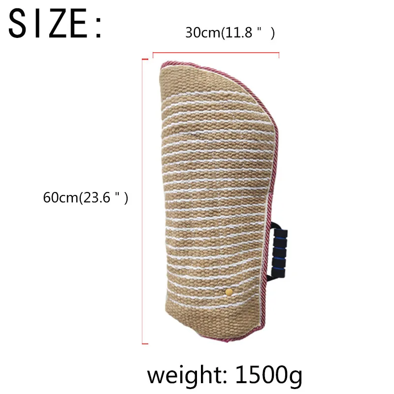 Jute Thickened Dog Bite Sleeves,Bite Stick,Guard Dog,Police Dog Training Supplies Pet Products German Shepherd Belgian Malinois
