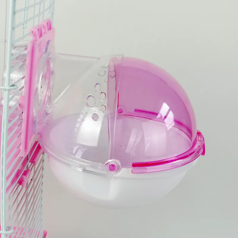 Hamster Bathroom Hamster Toilet Mouse Gerbille Pet Cage Box Bath Sand Room Toy Acrylic House Small Pet Supplies Accessories