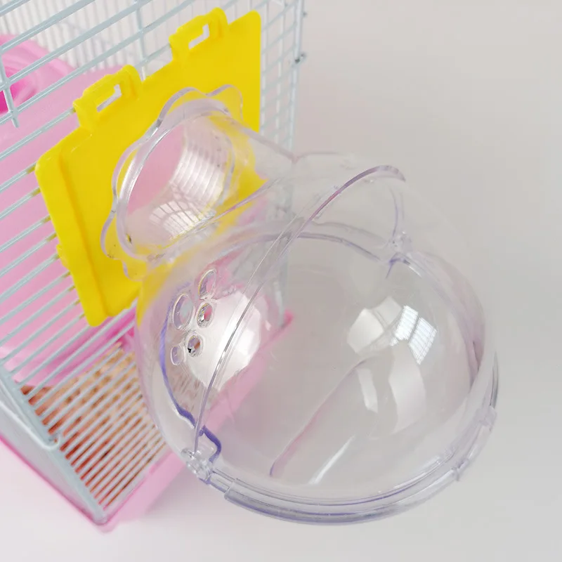 Hamster Bathroom Hamster Toilet Mouse Gerbille Pet Cage Box Bath Sand Room Toy Acrylic House Small Pet Supplies Accessories