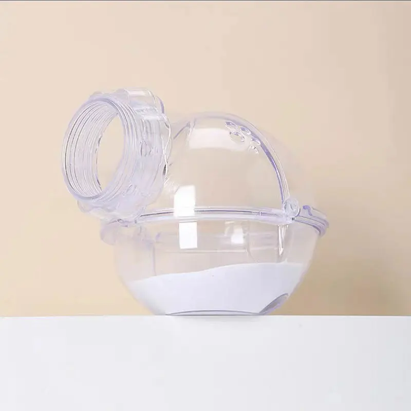 Hamster Bathroom Hamster Toilet Mouse Gerbille Pet Cage Box Bath Sand Room Toy Acrylic House Small Pet Supplies Accessories