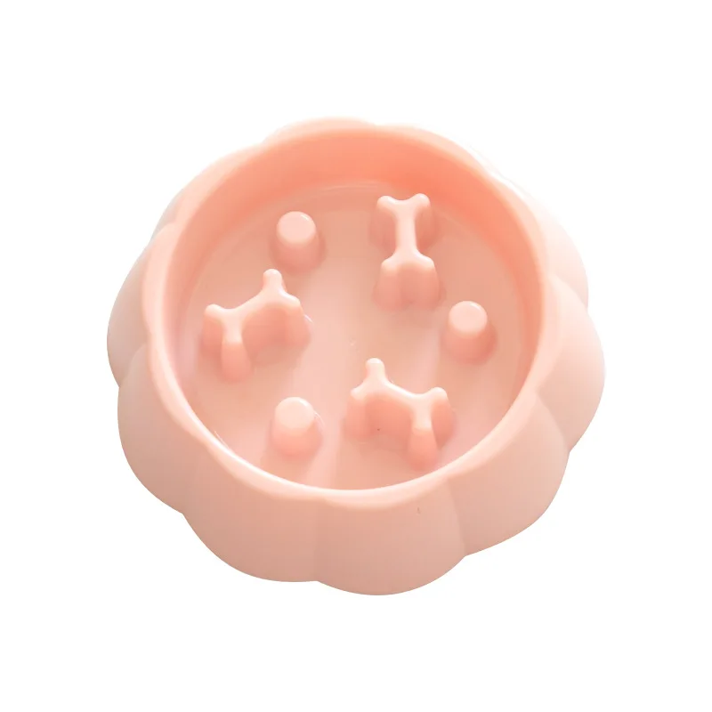 Square Pet Slow Feeding Cat Bowl Anti-choking Dog Puzzle Food Bowl Water Basin Anti-Overturning Cat Feeding Drinking Container