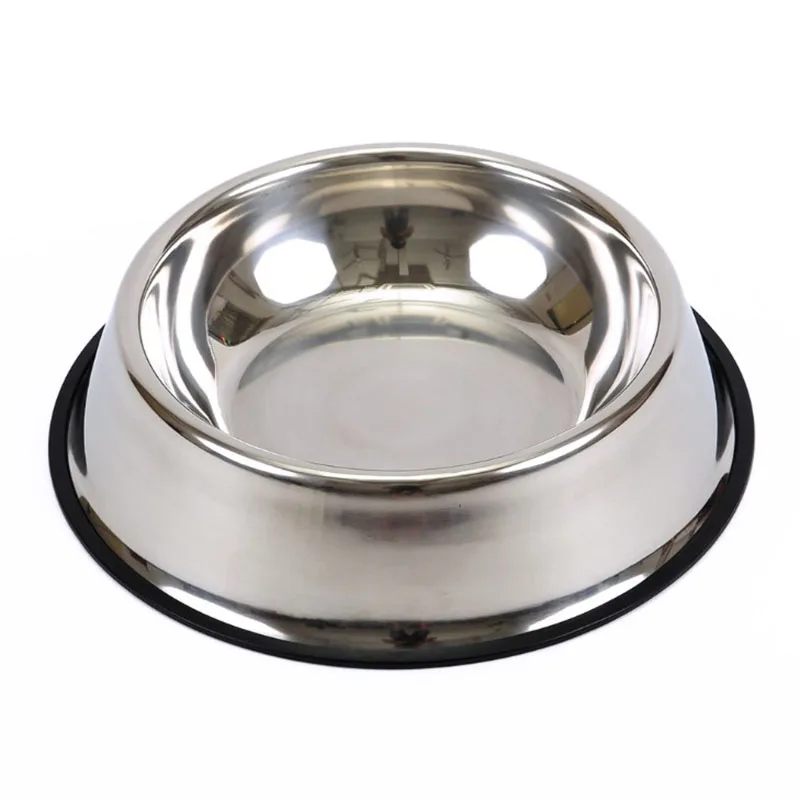 Stainless Steel Pet Dog Bowl Food Storage Container Dog Food Bowl Water Bottle Pet Bowl Feeder Dish for Small Large Dogs Cats