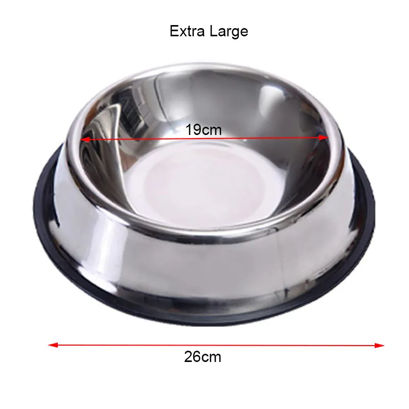 Stainless Steel Pet Dog Bowl Food Storage Container Dog Food Bowl Water Bottle Pet Bowl Feeder Dish for Small Large Dogs Cats