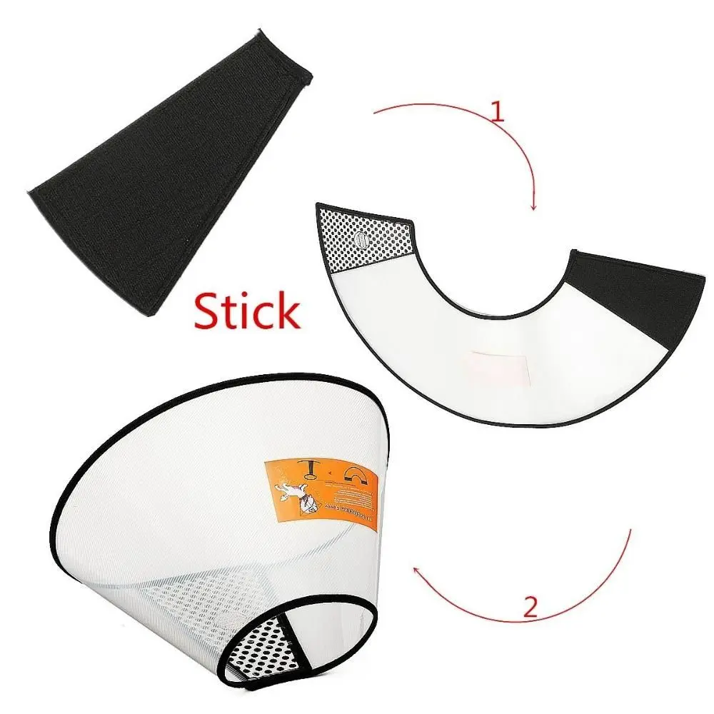 Pet Protective Collar Dog Neck Cone Recovery Cone Collar for Anti-Bite Lick Surgery Wound Healing Cat Dogs Circle