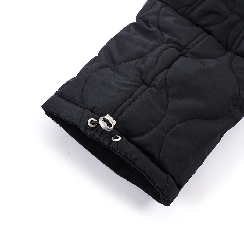 Winter Dog Outer Black Quilted Turtle Collar Dog Coat Warm Italian Greyhound Adjustable Cotton Whippet