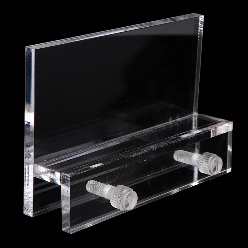1pc Aquarium Clear Fish Tank LED Light Holder Lamp Fixtures Support Stand