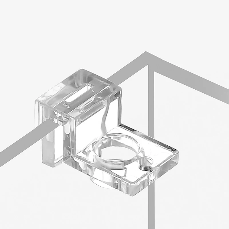 4pcs 6mm/8mm/10mm/12mm/15mm Fish Tank Acrylic Clips Aquarium Lid Cover Support Holder Bracket Clamp Stand Aquarium Supply