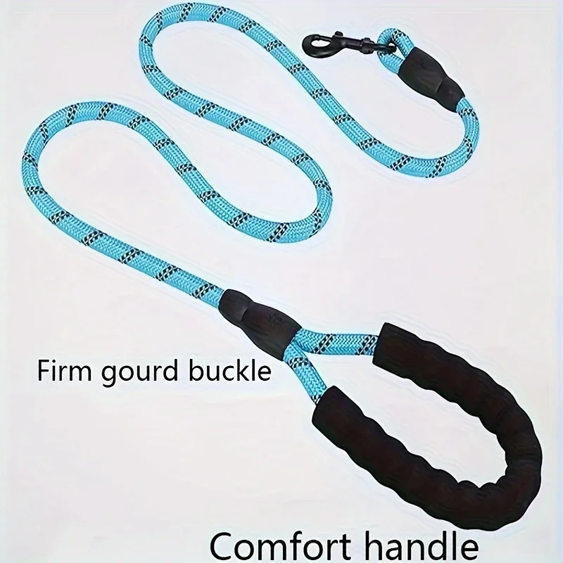 120/150/200/300CM Reflective Dog Leash Soft Handle Dog Leash Reinforced Leash for Small Medium Large Dogs Big Dog Supplies