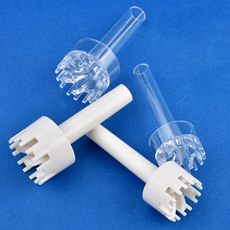 Aquarium Skimmer Acrylic Lily Pipe Spin Surface Inflow Aquarium Water Plant Filter Cleaning Tool Fish Tank Accessories 12~20mm