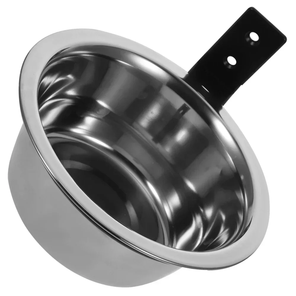 Pet Food Bowl Wall Mounted Dog Bowl Elevated Pet Feeding Bowls Container Stainless Steel Pet Cat Water Feeder Bowls Dog Supplies
