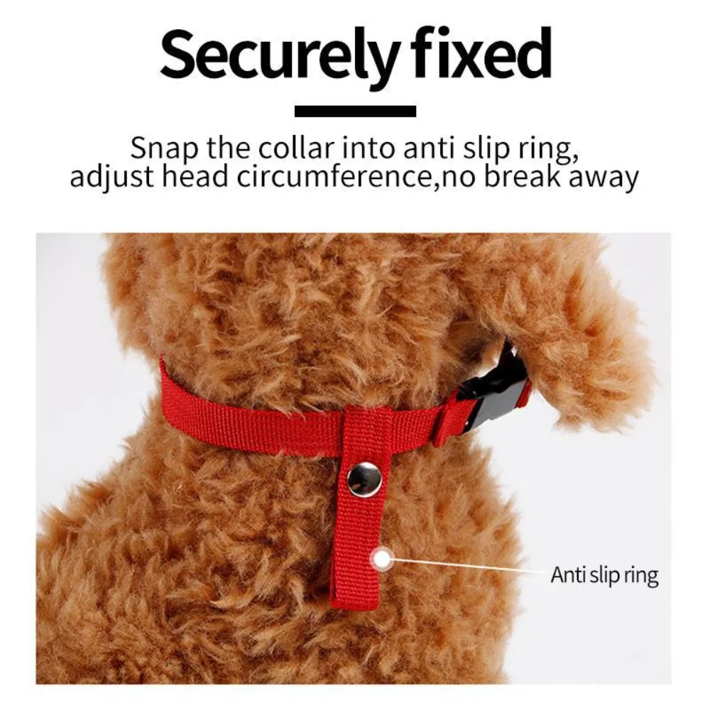 Pet Supplies Adjustable Dog Muzzle Soft Nylon Anti-biting Dog Straps Mask Breathable Stop Barking Mouth Cover Dog