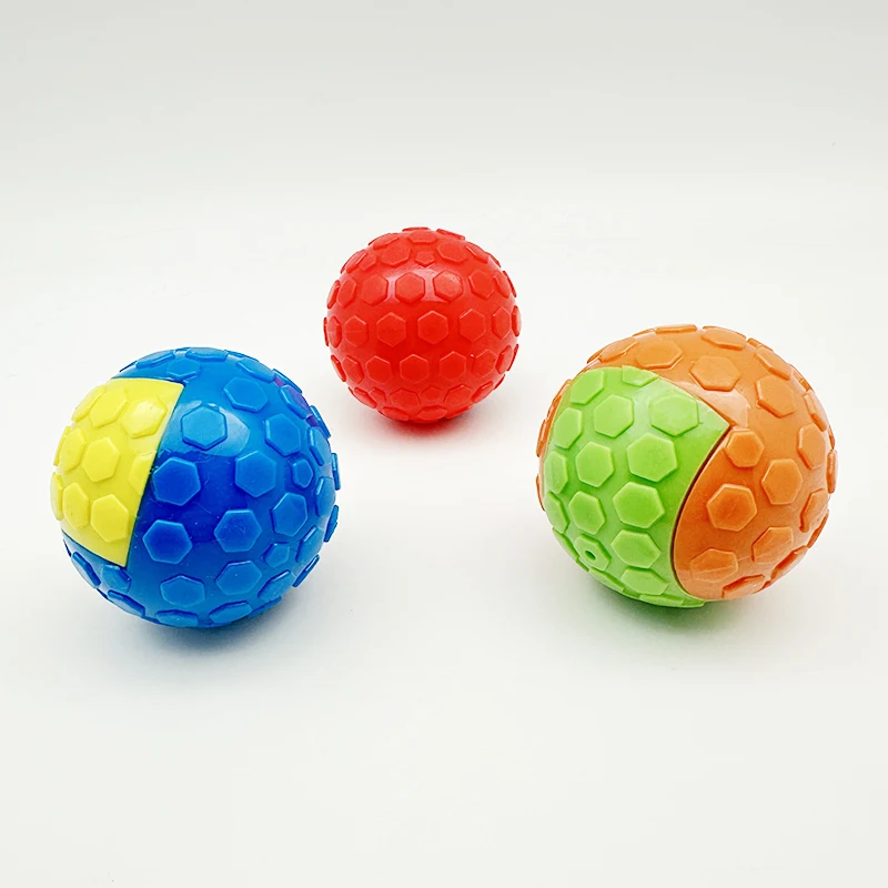 Dog Interactive Educational Sound Rubber Toy Ball, Training and Reassuring Company to Relieve Boredom, the Perfect Gift for Dogs