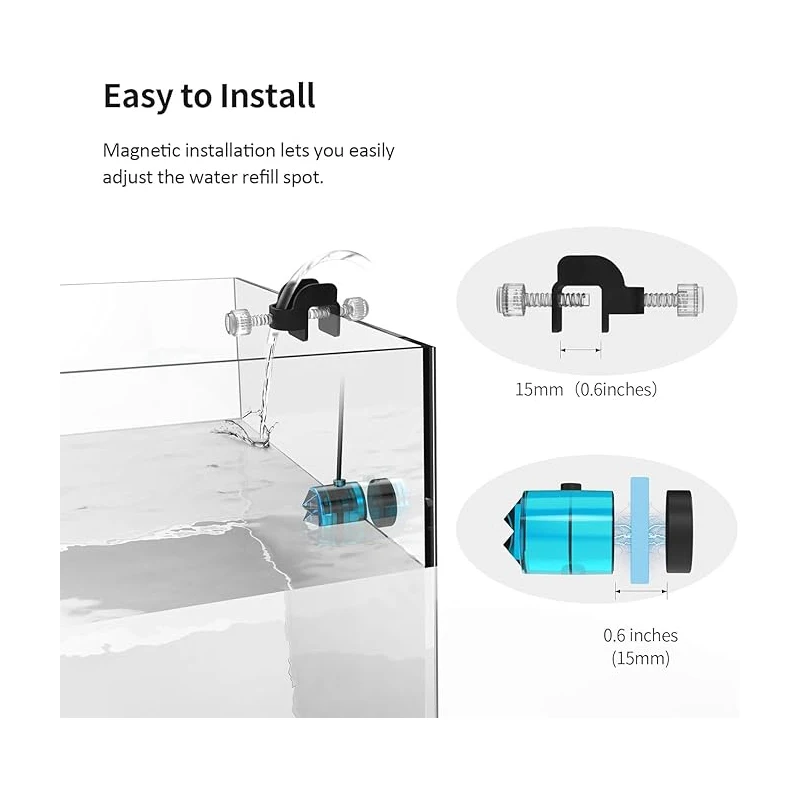 Fzone Aquarium ATO380 Auto Top Off  Refilling System Fish Tanks Automatic Micro Water Pump Accessories Equipment 12v Goods