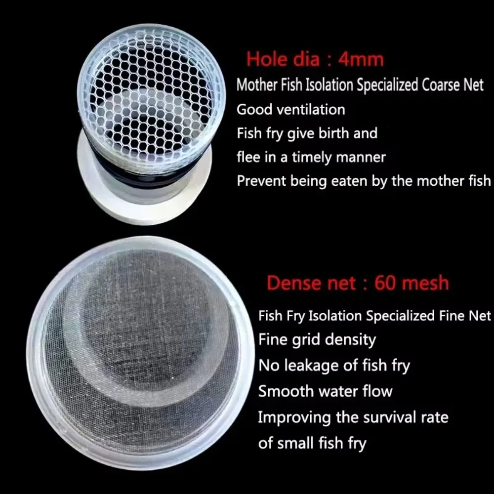 Plastic Floating Fish Breeding Isolation Box Aquarium Breeder Feeder Hatching Incubator Aquarium Hatchery Accessory