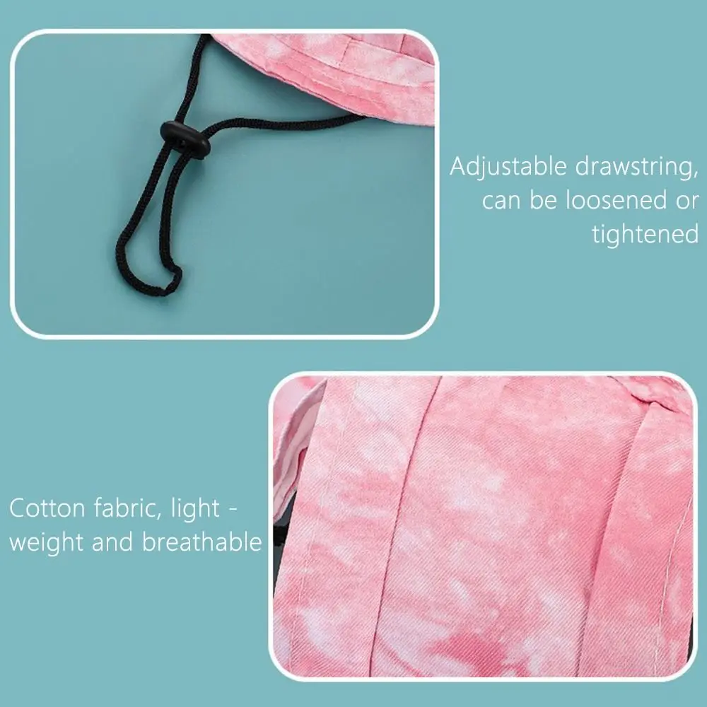 Fashion Adjustable Pet Sun Cap Anti Stripping Sun Protection Sport Hat Breathable Dog Bucket Hat Outdoor