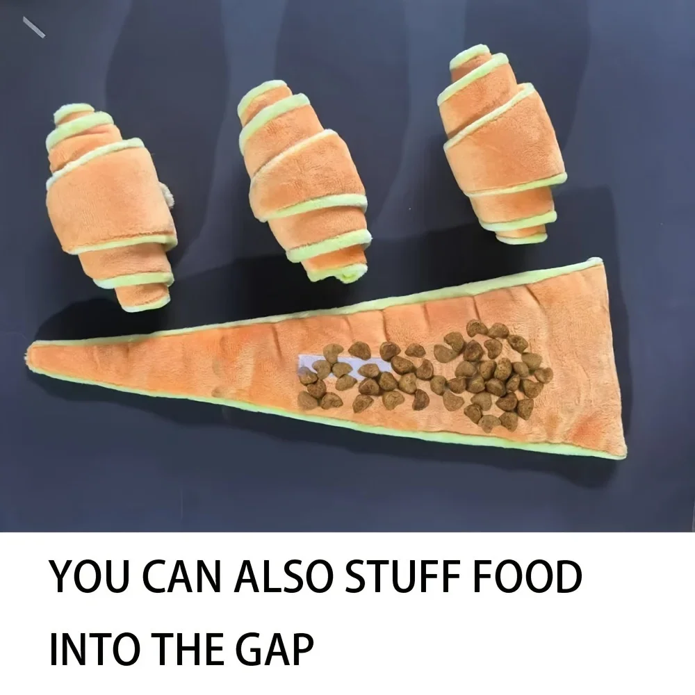 1PC Hidden Food, Sniffing Toys, Pet Dogs, Vocalizations, Plush Toys, Gnawing and Grinding Teeth