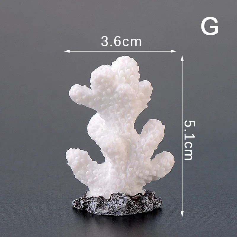 Artificial Coral Fish Tank Decoration Emulates Starfish Resin Reef Landscape Aquarium Craft Fish Tank Decoration Accessories