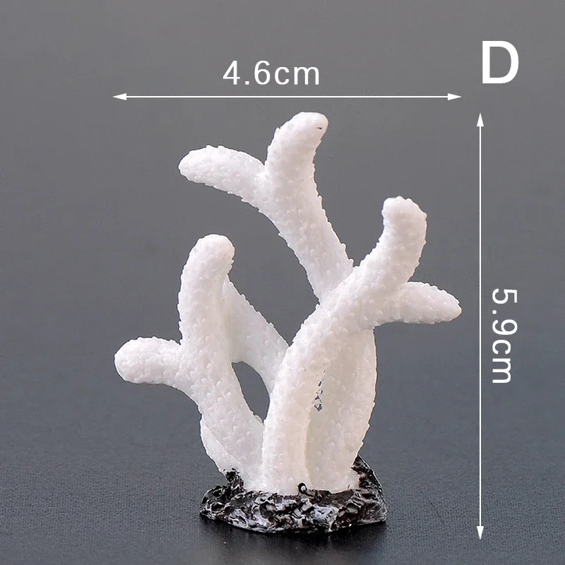 Artificial Coral Fish Tank Decoration Emulates Starfish Resin Reef Landscape Aquarium Craft Fish Tank Decoration Accessories
