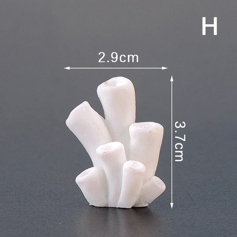 Artificial Coral Fish Tank Decoration Emulates Starfish Resin Reef Landscape Aquarium Craft Fish Tank Decoration Accessories