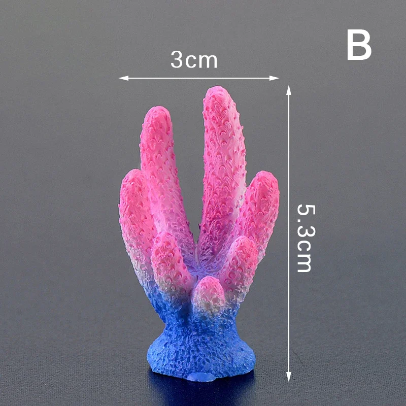 Artificial Coral Fish Tank Decoration Emulates Starfish Resin Reef Landscape Aquarium Craft Fish Tank Decoration Accessories