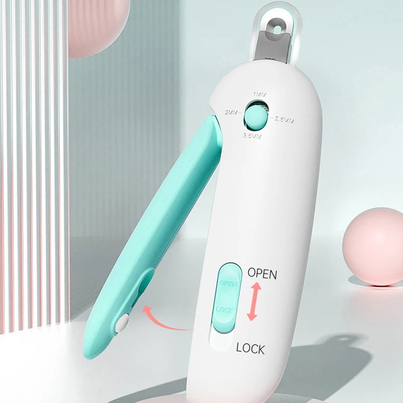 Pet Nail Clippers Dog Nail Clippers Multifunctional Teddy Cat Stainless Steel Grooming Scissors