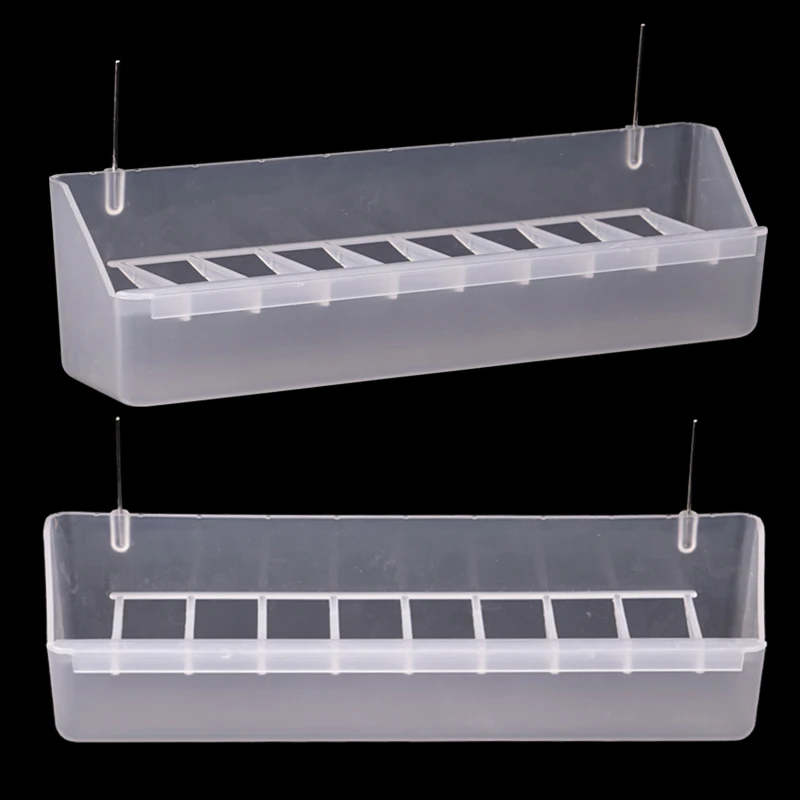 Parrot Pigeon Feeder Chicken Hanging Feeder Drinker Supplies Water Box Pet Chicks Quail Duck Bird Poultry Plastic Food Container