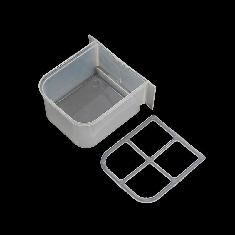 Parrot Pigeon Feeder Chicken Hanging Feeder Drinker Supplies Water Box Pet Chicks Quail Duck Bird Poultry Plastic Food Container