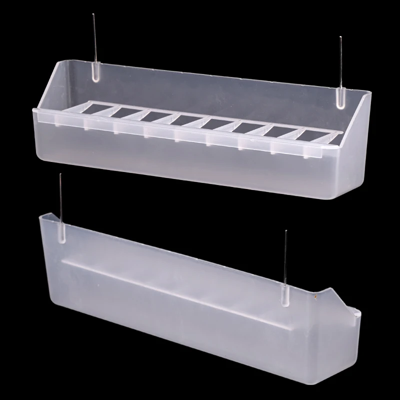 Parrot Pigeon Feeder Chicken Hanging Feeder Drinker Supplies Water Box Pet Chicks Quail Duck Bird Poultry Plastic Food Container