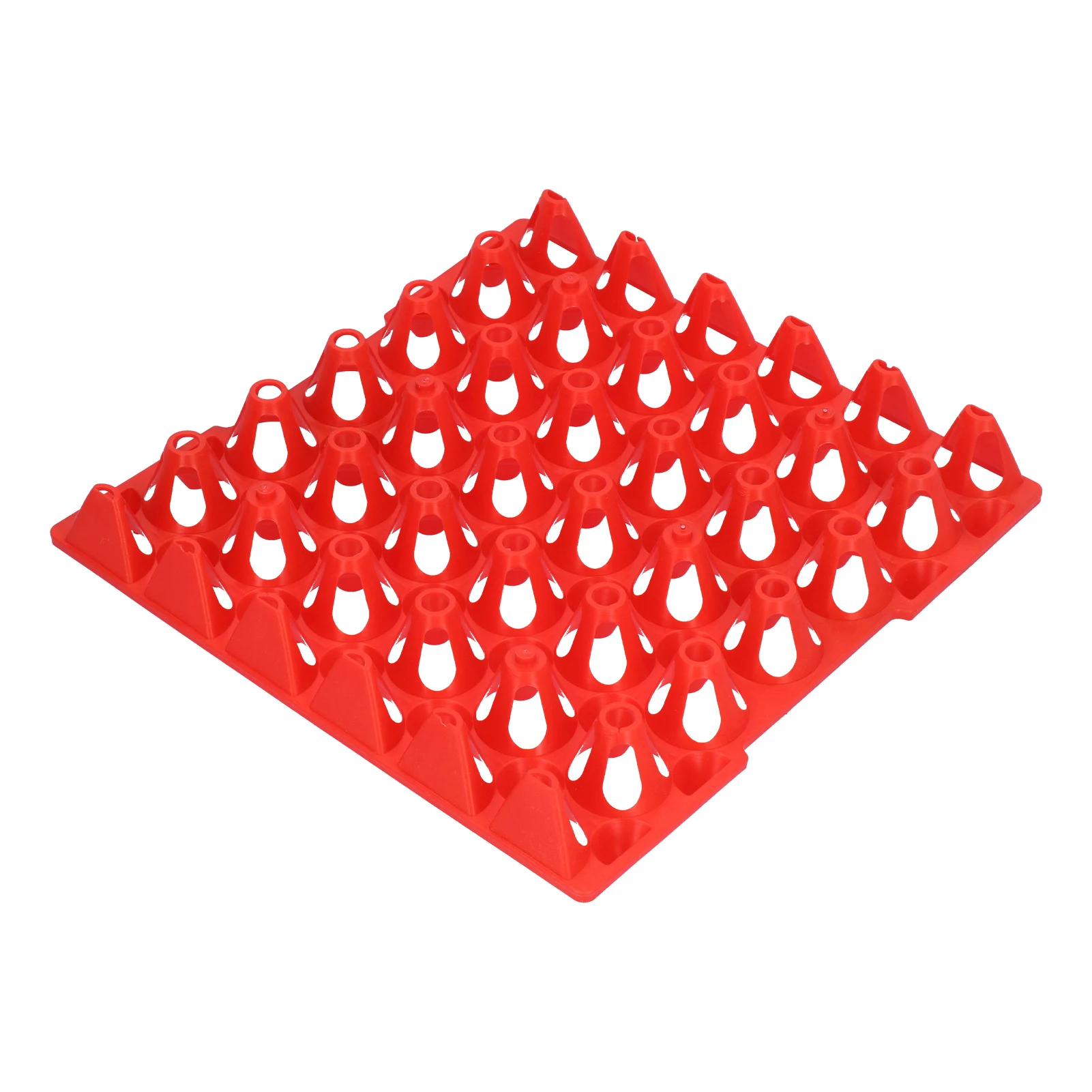 5Pcs Plastic Egg Storage Tray 11.3x11.1in 30 Cell Egg Crates Stackable Egg Holder for Storage Transportation Home Farm Supplies