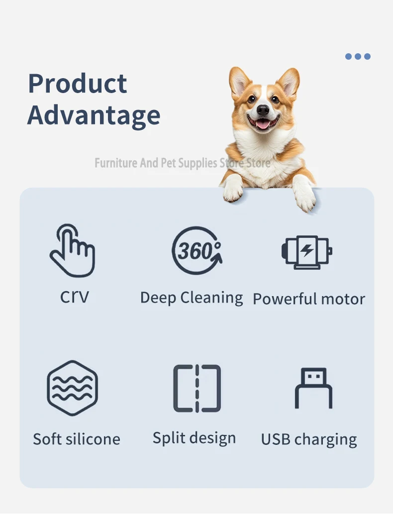 Pet Foot Washing Machine Electric Pet Paw Cleaner Automatic Dog Quick Cleaner Pet Paw Portable Low Noise Waterproof Foot Cup