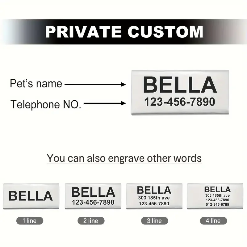 Personalized Cat Collar Camouflage Puppy Kitten Collars Customized Cats Name ID Tag Necklace with Bell Gift For Small Dog Cats