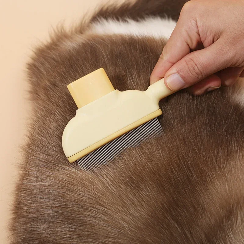 Pet Cat Comb Cat and Dog Hair Removal Brush Cleaning Hair Cleaner Beauty Cleaning Supplies Cat and Dog Universal Pet Supplies